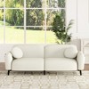 83.9''W 2-Seater Chenille Upholstered Sofa with Metal Legs for Living Room, Bedroom and Apartments 4Q - ModernLuxe - 2 of 4