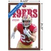 Trends International NFL San Francisco 49ers - Christian McCaffrey Feature Series 24 Framed Wall Poster Prints - 3 of 4