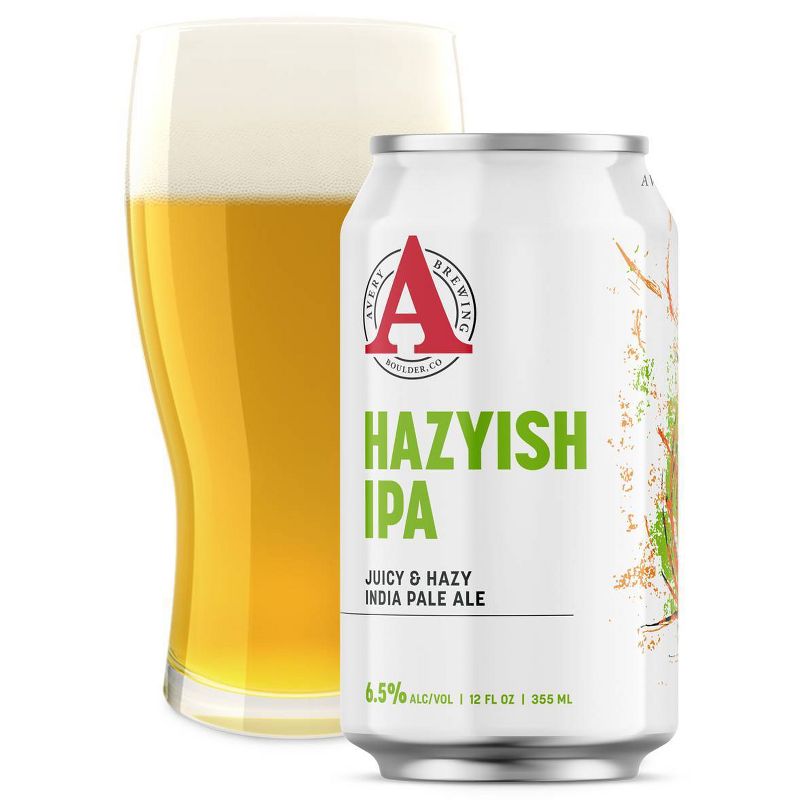 Avery Brewing Hazyish IPA Beer -  6pk/12 fl oz Cans, 3 of 9