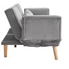Sapphtopaz 72.8" Convertible Couches for Living Room with Adjustable Arms & Backrest Recliner Sleeper Sofa Bed with Wood Legs Couch for Bedroom - 4 of 4