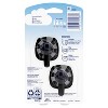 Febreze Unstopables AUTO Odor-Eliminating Car Freshener Vent Clip Lush Scent, .07 oz. Car Vent Clip, Pack of 2 - 4 of 4