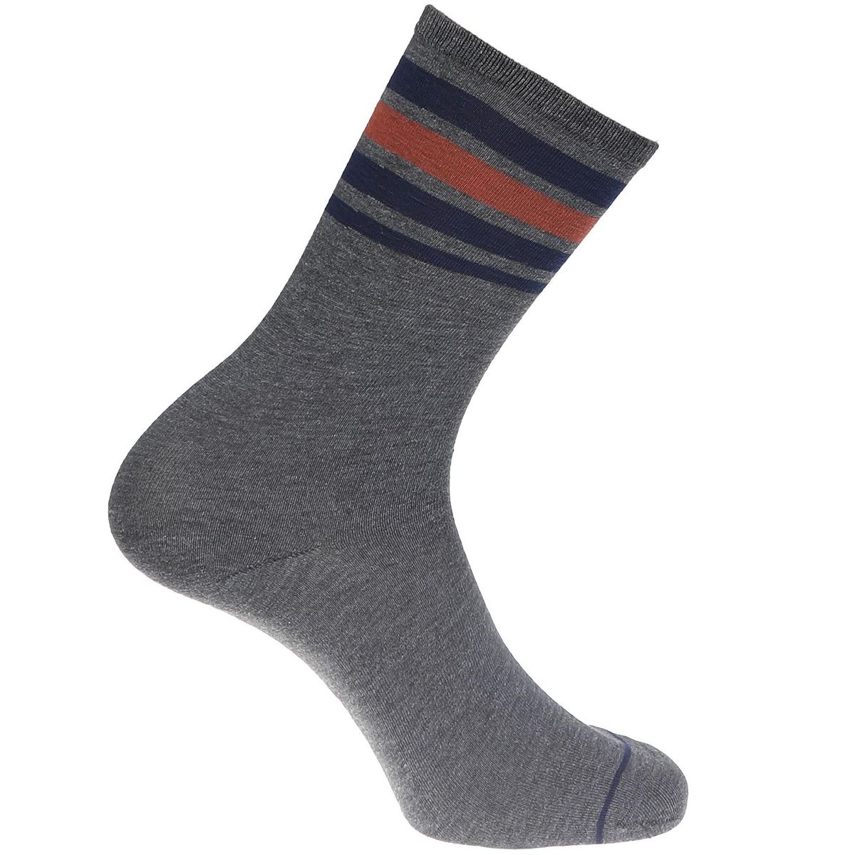Dockers Men's Socks & Hosiery - 6-Pack Flat Knit Athletic and Dress Crew Socks for Men, Black - thumbnail 7