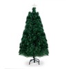 Resenkos 6ft Top With Stars PVC Material Fiber Optics 230 Branches Christmas Tree Green - 4 of 4