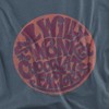 Willy Wonka And The Chocolate Factory Circle Logo Adult T-Shirt - 2 of 4