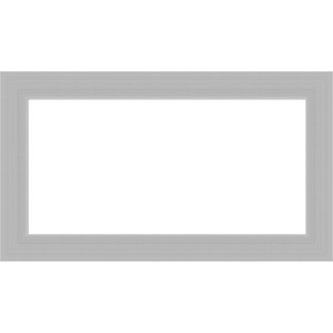 Amanti Art Brushed Sterling Silver Framed Dry Erase Magnetic Board - 1 of 4
