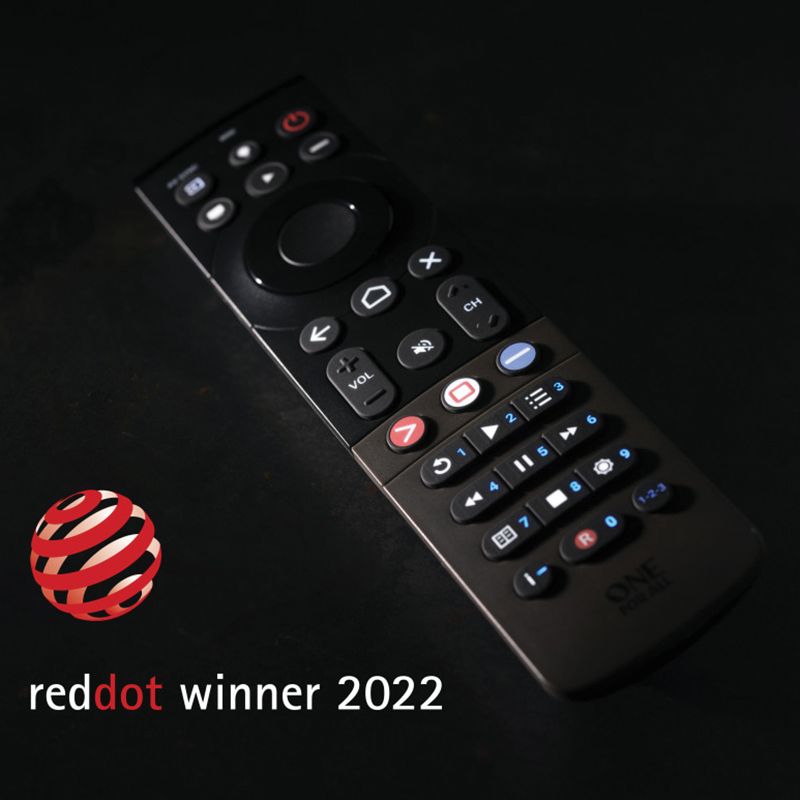 One For All® Smart Streamer 5-Device Backlit Universal Remote, 5 of 11