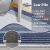Washable Runner Rug Modern Neutral Low Pile Non Shedding Soft Bordered Carpet for Kitchen Bathroom - 3 of 4