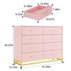 8 Drawer Dresser for Bedroom, Wood Dresser Tv Stand - 2 of 4