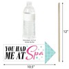 Big Dot of Happiness Funny Spa Day - Girls Makeup Party Photo Booth Props Kit - 10 Piece - 3 of 4