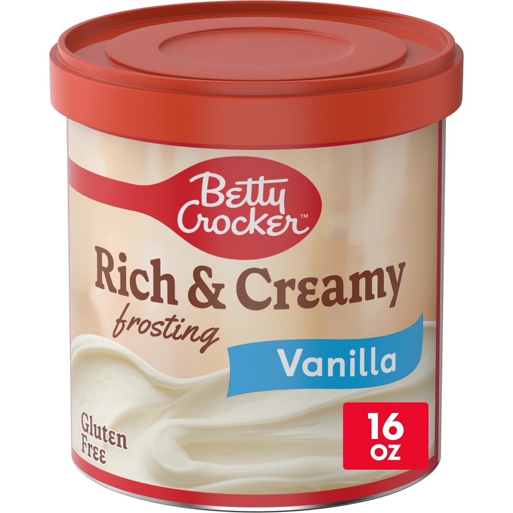 UPC 016000458307 product image for Betty Crocker Rich and Creamy Vanilla Frosting - 16oz: Gluten-Free, Low Sodium | upcitemdb.com