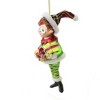 ONE HUNDRED 80 DEGREE 5.75 In Pixie Ornament Christmas Gift Elf Tree Ornaments - image 2 of 3