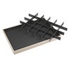 Unique Bargains Stackable PU Leather Jewelry Organizer Trays with Removable Dividers for Drawers Set of 2 - 4 of 4