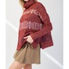 Women's Turtleneck Sweater - Easel - 2 of 3