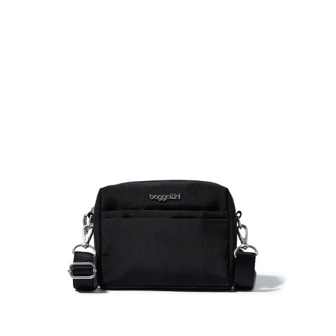 Baggallini Women's 2-in-1 Convertible Crossbody Belt Bag - Black : Target