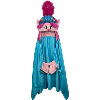 Trolls Kids' Hooded Blanket Poppy
