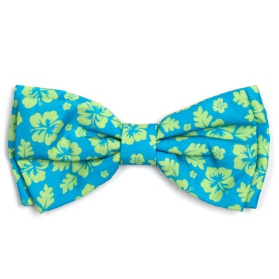 The Worthy Dog Aloha Bow Tie Adjustable Collar Attachment Accessory