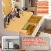 BestMassage Glamour Lighted Vanity Table Set with 2 Drawers & Stool - 3 of 4