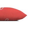 Creative Products Relax Thin Script Coral 14x20 Indoor / Outdoor Pillow - 3 of 4