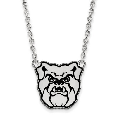 Black Bow Jewelry Sterling Silver Butler Bulldogs NCAA Necklace 18 Inch
