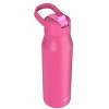 Zak Designs 20 fl oz Double Walled Stainless Steel Tranquility Insulated Straw Bottle - 3 of 4