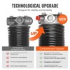 VEVOR Garage Door Torsion Springs, Pair of 0.218 x 2 x 23inch, Garage Door Springs with Non-Slip Winding Bars, 16000 Cycles, Black - 4 of 4