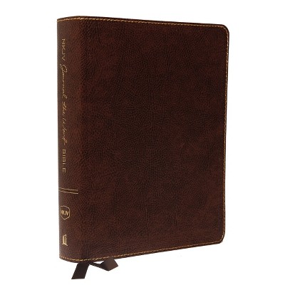 Kjv, Journal The Word Bible, Bonded Leather, Brown, Red Letter Edition ...