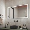 Dovelina Rectangle Bathroom Vanity Mirror LED Mirror with Defog - 2 of 4