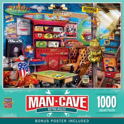 MasterPieces 1000 Piece Jigsaw Puzzle - Retro Rules - 19.25"x26.75"