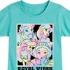 Girls' - Disney - Royal Vibes Fitted Short Sleeve Graphic T-Shirt - image 2 of 4