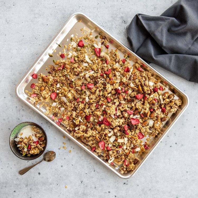 Nordic Ware Naturals Baker's Half Sheet: Aluminum Rimmed Baking Sheet, Hand Wash, Oven-Safe, 17.9" x 12.9", 5 of 8