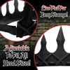 Underwraps Evil King's Black Adjustable Foam Crown Adult Costume Accessory - 4 of 4
