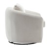 Modern Cozy Barrel Swivel Chair - WOVENBYRD - 4 of 4