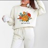 Simply Sage Market Vintage Soul Flowers Lightweight Garment Dyed Sweatshirt - M - Ivory - 2 of 4