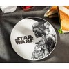 Silver Buffalo Star Wars Black-and-White Collage 8-Inch Ceramic Coupe Dinner Plate - 3 of 4