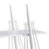 NicBex Industrial Bookcase Multiroom Storage Space Saving Organizer for Living Room Display Solution Bedroom Study - 4 of 4