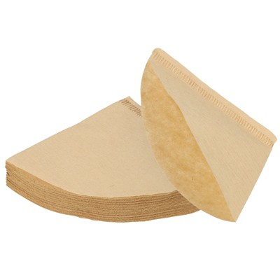 Unique Bargains Cafe Home Office Pour-Over Brewing Cone Coffee Filters 80 Pcs