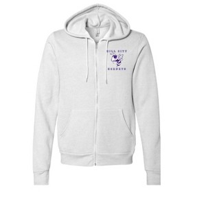 Adult Hill City High School Hornets Name & Graphic Full-Zip Fleece