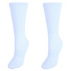 CTM Women's Dry and Cool Cushioned Crew Socks (Pack of 2) - image 2 of 2