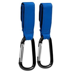 Maplefield [2 Pack] Stroller Hooks for Bags to Organize Your Day Out - Stroller Hooks for Hanging Bags - 1 of 4