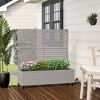 PexFix  Metal Wall Planter Box with Trellis for Climbing Plants - 3 of 4