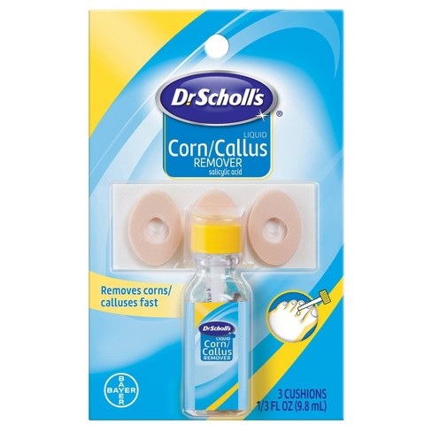 Dr. Scholl's Liquid Corn/Callus Remover - 3 Cushions (9.8 ML) : Target