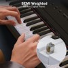 88 Key Digital Piano,Protable Full Size 88 Key Semi-Weighted Electric Digital Keyboard Piano for Beginner/ProfessionalGift for Birthday or Christmas - 4 of 4