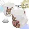 Royal Worcester Wrendale Designs Farmhouse Style Mug, Bessie the Cow - 14 oz Fine Bone China Mug with Cow and Tulips Illustration - 3 of 4