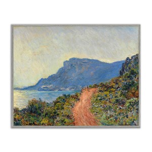 Stupell Industries La Corniche near Monaco, 1884 Framed Giclee Art - 1 of 4