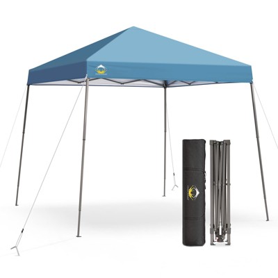 8x8 Slant Leg Pop Up Canopy Beach Tent