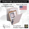 Advanced Organizing Systems - The VFolder19 10pk for Flat Document Storage up to 12”x18”. Use with the VFile19 or VFile25 - 2 of 4