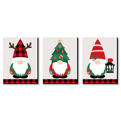 Big Dot Of Happiness Christmas Gnomes - Lawn Decorations - Outdoor Holiday  Party Yard Decorations - 10 Piece : Target