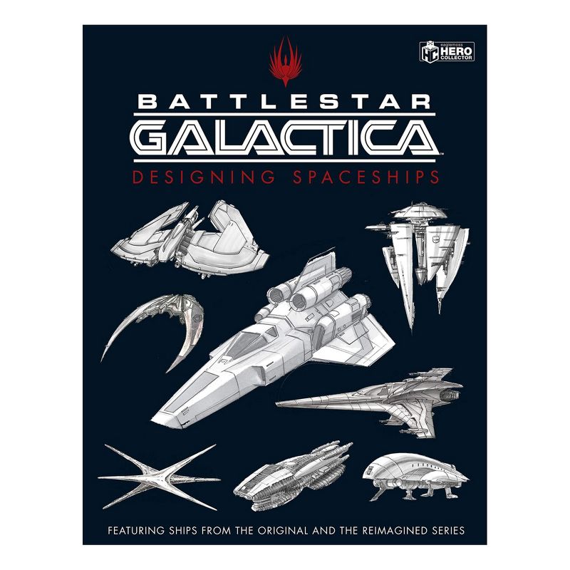 Eaglemoss Collections Battlestar Galactica Designing Starships Book, 1 of 2