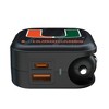 NCAA ACC Universities Text Backdrop 18-Watt 2 in 1 USB A/C Charger - 2 of 3