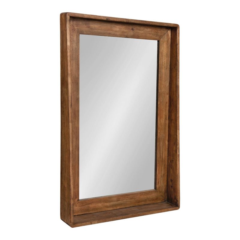 Basking Decorative Wall Mirror with Shelf - Kate & Laurel All Things Decor, 1 of 6